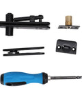 Concealed Door Pivot Hinge Set For Hidden Room And Secret Bookshelf Passage, Heavy Duty Up To 570 Lb Capacity, Smooth Quiet Operation With Included Accessories, Ideal For Commercial And Industrial Use AUNMAS