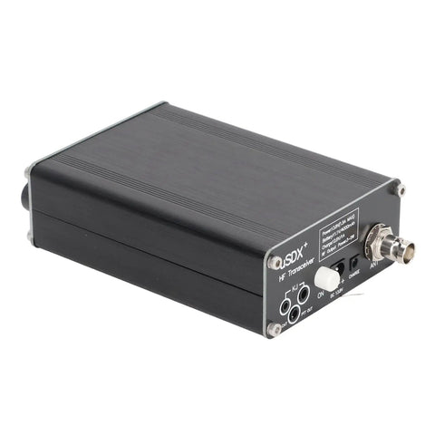 8 Band HF SSB QRP Radio Transceiver With LCD SDR Full Mode CW FT8 JS8 FT4 Compatible Digital Modes BNC Antenna Connector