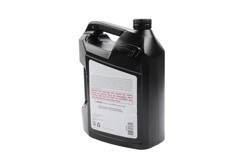 Top Shelf Full Synthetic Automatic Transmission Fluid For Dexron Vi Specs one gallon jug with black handle and label side view.