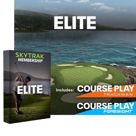 ST MAX Golf Launch Monitor With Core Software Membership Includes 14 Day Trial And Speed Training Indoor Simulator box
