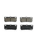 Rear Disc Brake Pad Set Ceramic For Lexus IS250 OE Style Fit Quiet Operation Built For Daily Driving Squeal-Reducing Three-Layer Shim