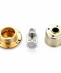 Top Shelf Concealed Pendent Fire Sprinkler Head 10 Pack With Sleek Decorative Ceiling Covers And Foolproof Automatic Heat Trigger At 199 F K80 Rating components including brass base, metallic head, and cover.