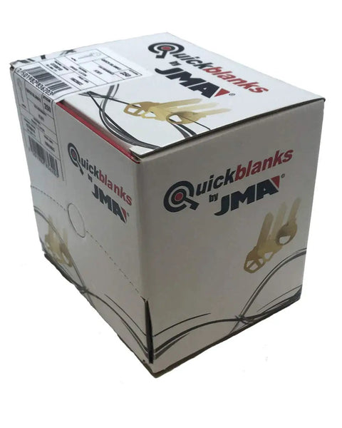 Bulk Box Of 250 Brass Key Blanks For Locksmiths And Pros, Built Tough Brass Construction, Smooth Edges, Ready To Cut