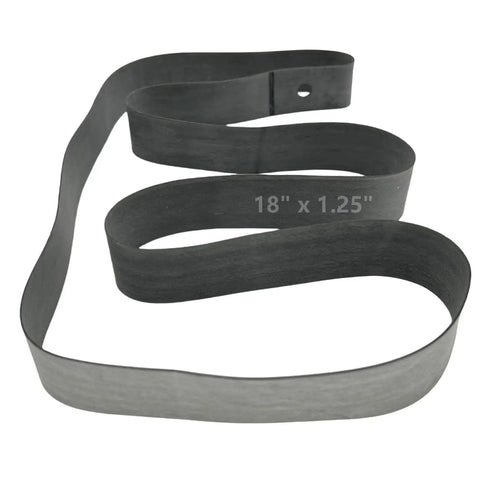18 Inch Motorcycle Rim Strips 1.25 Inch Wide Rim Bands For Tire And Wheel Protect Inner Tube From Spoke Nipples Punctures With Heavy Duty Rubber Material