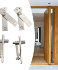 Heavy Duty 360 Degree Pivot Hinge For Hidden Bookcase And Secret Door Two Sets Center Hung Pivot Easy Install Sleek Concealed Hardware