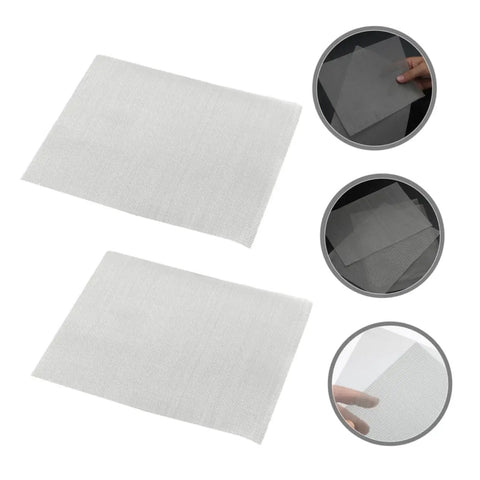 8 Piece Wire Mesh Screen Car Bumper Repair Kit For Plastic Welding Quick Patch And Precise Fix Lightweight Portable Mesh Screen