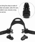 Fin Straps Adjustable Diving Straps For Outdoor And Indoor Water Sports Cozy Rubber Fins Straps 1 Pair Quick Fit And Secure