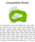 Green Vacuum Hose Self Cleaning Tool Attachment For Bissell Little Green Machine Replacement Part 1613828 Compatible With 1400B 4075 3194 3353 2458 3588F 1986 1425 1400W 1400A 1400B 1400D 1400E 1400G 1400H 1400J 1400L, green plastic attachment