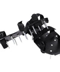 Heavy Duty Lawn Aerator Shoes With Iron Spikes And Three Strap Design spiked sandals for aerating and boosting lawn health