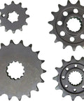 17T Steel Front Sprocket Black JTF704.17 17 Tooth Ride Ready Upgrade For Motorcycles Durable Steel Gear Precision Machined Fits Dirt Bikes And Street Bikes Reliable Front Drive Component Ideal Performance Upgrade, black steel sprocket