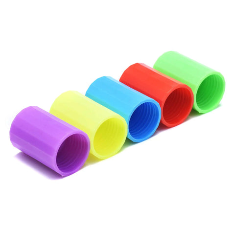 Kid Friendly Tornado Bottle Connector Kit 20 Pieces Plastic Vortex Tubes For Scientific Experiments Five Color Set