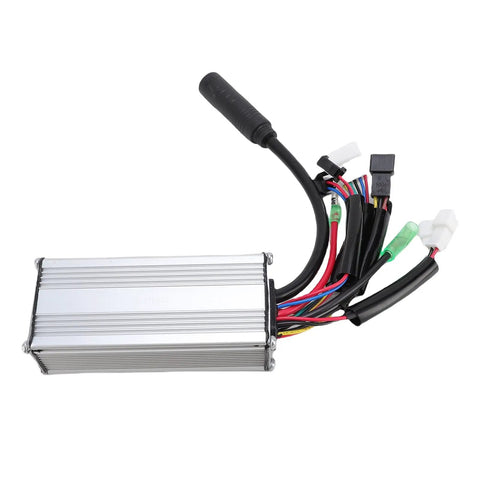 Electric Bike Speed Controller 14A Sine Wave SM Connector Aluminum Alloy Housing 6 Tubes Quiet Operation Great Heat Dissipation Crisp