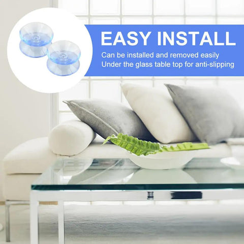 Straight Up Solid 10 Pack Clear Suction Cups For Glass Table Bumpers And Window Hangers That Truly Grip Tight Without Residue under glass table for anti-slip.