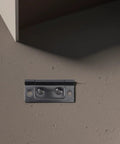 12 Pack Black Iron Door Hinges Heavy Duty Butt Hinges For Cabinets And Furniture, Vintage Retro Style, single hinge detail