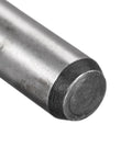 Close-up of Three Sixteenth Inch By Two Inch Dowel Pins In Heat Treated Alloy Steel showing polished surface and bright finish.