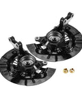 Front Steering Knuckle And Wheel Bearing Hub Assembly 2 Pack Direct Fit For Toyota Camry 2012 2017 on white background