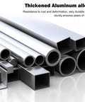 Thickened aluminum alloy tubes and bars, resistant to rust and deformation, durable and sturdy.