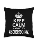 Keep Calm And Go To The Slopes Throw Pillow Souvenir For Skiers And Snowboarders A Funny Mountain Vacation Gift For The Whole Crew To Decorate Your Lodge Or Home After A Big Run black spun-polyester pillow