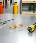 Dent Repair Welder Collet For Welder Gun Replacement Locking Chuck Head with portable design on a workbench