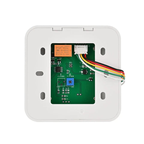 Back view of All In One Door Access System Kit with Fingerprint, RFID Card and Password Entry, showing internal wiring.