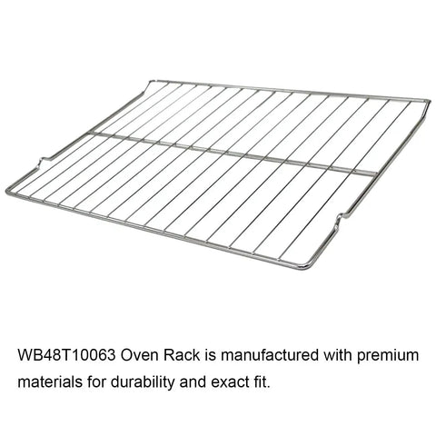 Premium Stainless Steel Oven Rack Replacement 24 By 17 Inch Two Pack For GE And Hotpoint Ranges Compatible With AP4538468 PS2577619