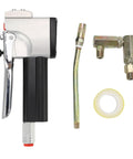 Portable Pneumatic Grease Gun Kit With 400 Bar High Pressure Automatic Lever Metering Aluminum Alloy Body components
