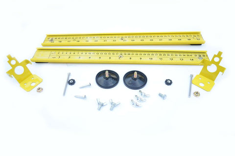 31 Inch Adjustable Paracord Jig, Lightweight Aluminum, Do It All Tool For Making Bracelets, Keychains, Belts, Slings, Straps And More