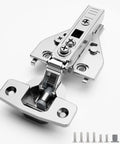Soft Close Cabinet Hinges 10 Pack With 4D Adjustability And Killer Speed Control For Full Overlay Face Frame Doors visible with screws