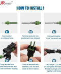 Grab This JRready Weather Pack Terminals Kit With 30 Dandy Pairs Of Brass Pins And Sockets For 18 To 14 AWG Cables Plus Cable Seals And Plugs Galore For Super Tough Sealed Automotive Wiring Jobs That Actually Last Out There. installation steps for sealed brass terminal and wire connector