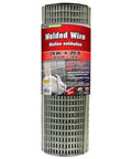 Heavy Duty Galvanized Welded Mesh Fence Roll For Small Animal Containment And Garden Protection in 24 in x 25 ft size