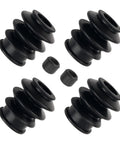 4PCS Rubber Brake Caliper Slide Pin Bushing Kit For Caliper Pins And Boots Compatible With Toyota Civic Accord Element Pilot Malibu