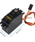 MG995 Six Pack Micro Servo 180 Degree Metal Gear Waterproof Digital Beefed Up High Speed Torque Servo Motor dimensions