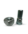 Premium Sanwa Front Left Wheel Nut And Stud Kit For Isuzu Trucks Like NPR NQR Plus HD Models With M20x53 Right Hand Thread, steel nut and stud