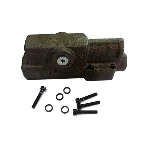 Heavy Duty Forklift Repair Kit 6999005 with electrical components, including a hydraulic valve and bolts for pallet jack lift truck engine fixes.