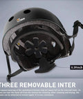 Adult And Kid Skating Protective Gear Set With Vented Helmet And Adjustable Straps For Beginners To Pros soft inner foam
