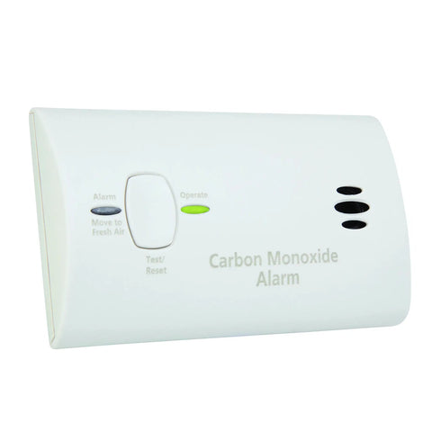 Battery Powered Carbon Monoxide Detector With LED Status, Test Reset Button, Low Battery Indicator, Portable CO Alarm