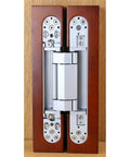Hidden 6 Inch White Door Hinges Set Of Two With 180 Degree Swing And 3 Way Adjustable Butt Hinge Design Silent Hydraulic Soft Close