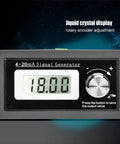 4-20mA Signal Generator for Precise Current Loop Calibration with liquid crystal display and rotary encoder adjustment