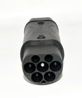 Heavy Duty EV Charger Adapter Type Two To GBT Connector For Chinese Electric Vehicles 32 Amp Single Phase 250 Volt IP54 front view.
