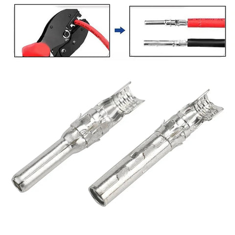 MC4 Compatible Solar Connector Kit 40 Pieces 20 Pair Set With Male And Female Pins For Solar Panel PV System Installation