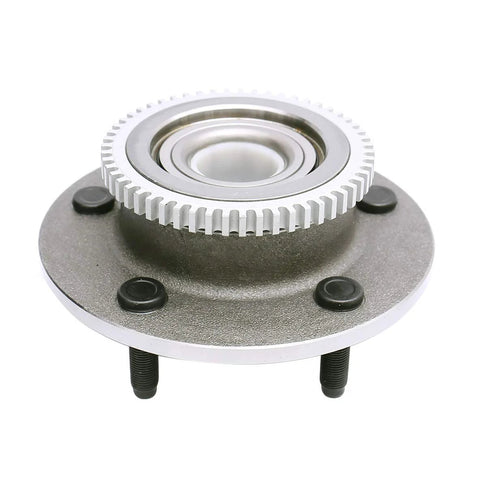 Front view of Front Wheel Bearing Hub Assembly For 2000 2001 Dodge Ram 1500 2WD 5 Lug Front Position Left Or Right Fits OE Quality ISO Certified Ready To Install Bolt On Replacement