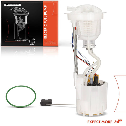 Electric Fuel Pump Module Assembly With Sending Unit For Dodge Ram 1500 2004 2005 2006 3.7L 4.7L 5.7L Gas Powered With 26 Gallon Tank Replaces 5104694AA 5104694AC product image with packaging and components