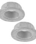 Heavy Duty Axle Spindle Nut Kit Fits 1991 2017 Buick And 1992 2015 Cadillac And 1992 2017 Chevrolet Two Piece Set image
