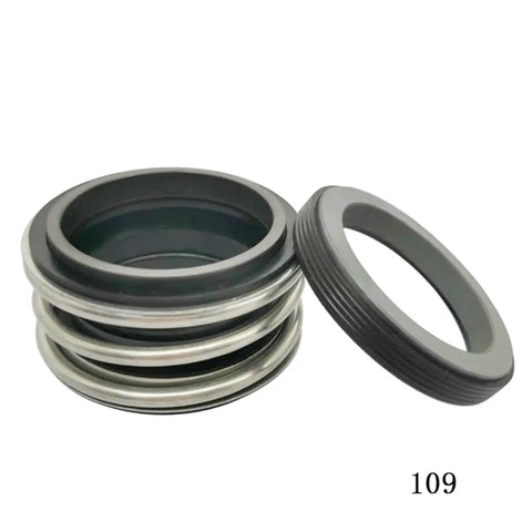 Mechanical Water Pump Seal Kit 12 To 30mm Shaft Diameter With Silicon Carbide Stationary Ring And Carbon Rotary Ring Single Spring NBR Seal Built For Heavy Duty Pumps Pro Grade Sealing Parts Series Fitment, stacked rings