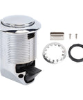 Push Button Keyless Cabinet Lock For RVs And Motorhomes, Embedded Latch With One Button Open, components displayed