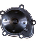 Tough As Nails Water Pump For Nissan Pulsar And Sentra Nx top view showing heavy duty design and bolt holes for easy installation.