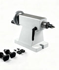 Top Notch Telescopic Tailstock MT3 Taper Fifty Millimeter Travel Wood Lathe Accessories CNC Machine Built Tough Adjustable Height