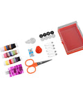 Travel Sewing Kit For Camping And Outdoors, Ultra Portable And Lightweight Emergency Repair Set with threads, buttons, safety pins