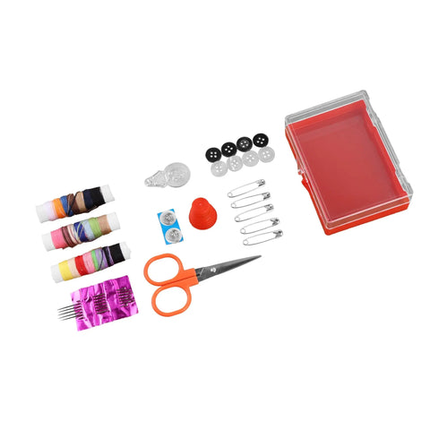 Travel Sewing Kit For Camping And Outdoors, Ultra Portable And Lightweight Emergency Repair Set with threads, buttons, safety pins