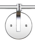 4 Light LED Vanity Light Fixture in Brass Gold and Oil Rubbed Bronze with clear glass shade product mount detail view